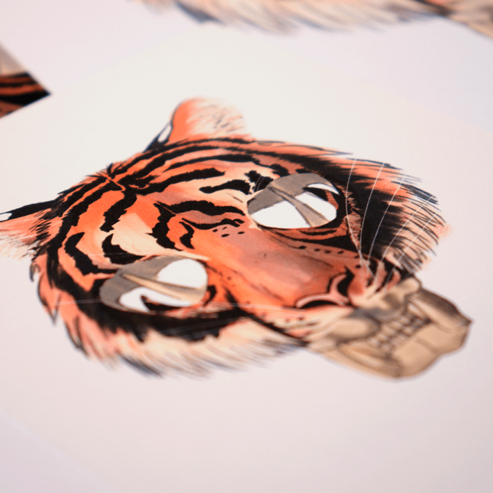 Affiche Tigre / ANI-SQUELETTE / ÉDITION LIMITÉE – Image 9
