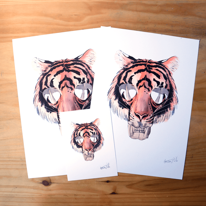 Affiche Tigre / ANI-SQUELETTE / ÉDITION LIMITÉE – Image 8